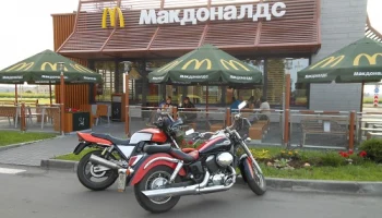 Покатушки на Селигер на мотоциклах Honda Shadow 400 & Honda CB 400